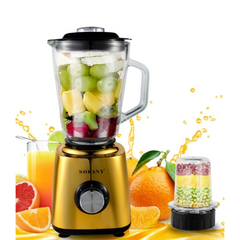 1.5L Multi-Speed Elegant Design Blender with Grinder Attachment – Powerful & Stylish Kitchen Essential