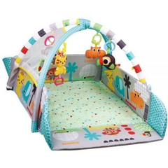 5-in-1 Activity Gym and Ball Pit for Babies - Safe, Fun, and Educational Play Space