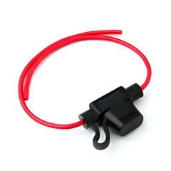 354 Waterproof Plastic Fuse Mini Pair - Medium Waterproof 16AWG In-Line Blade Fuse Holder for Car & Automotive Electrical Systems