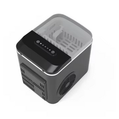 12Kg 24H Self-Cleaning Portable Ice Maker Machine (SK-03038) – 2 Bullet Ice Sizes – Countertop Ice Maker for Home, Office, Bar & Parties