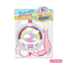π Summer Astronaut Water Gun Pack Set β Cute Backpack with Wings | Long-Range Kids Water Blaster Toy
