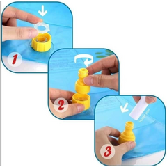 Summer Fun Sprinkler Mats for Kids - Outdoor Splash Play Mat for Fun Water Games