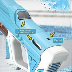 Powerful Electric Water Guns for Kids & Adults – Automatic High-Range Water Blaster with 150 Shots