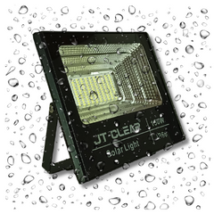 150W JT-Clear Solar Flood Light – Outdoor Waterproof LED Security Light with Remote & Solar Panel
