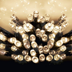 120 LED Multi-Action Warm White Christmas Lights (10m) – Indoor & Outdoor, Energy Efficient by Premier