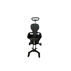 2-in-1 Stroller Pram (Grey/Black) – Compact, Versatile, and Sun-Protected