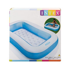 Rectangular Inflatable Pool – Easy Setup, Durable & Fun for Kids