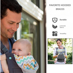 Ergonomic Baby Carrier Backpack with Hip Seat | Adjustable, Breathable, and Versatile for Newborns to Toddlers (0-36 Months, Up to 30 kg)