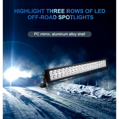 120W Car LED Light Bar for Off-Road | Heavy-Duty Hummer Model