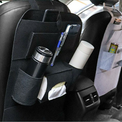 Car Back Seat Organizer – Multifunctional Seat Protector & Storage Bag (56x41 cm)