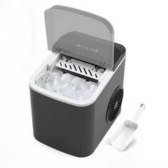 12Kg 24H Self-Cleaning Portable Ice Maker Machine (SK-03038) – 2 Bullet Ice Sizes – Countertop Ice Maker for Home, Office, Bar & Parties