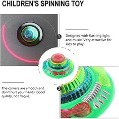Flashing Super Spinning Top – Light-Up Gyro Toy (Set of 12) 🌀✨
