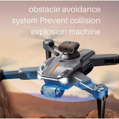 8K P11 Pro Max Dual-Camera Drone – Brushless Motor, Obstacle Avoidance, 10KM Range, 45-Min Flight + Extra Batteries