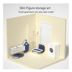 Baby Plastic Folding Bath Tub with Temperature Display – Safe, Spacious, and Convenient