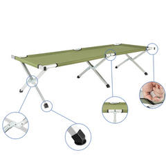 Portable Folding Camping Bed for Adults – Durable, Lightweight & Easy to Carry