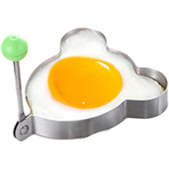 Bear-Shaped Stainless Steel Egg Ring – YD317902 Mickey Fried Egg Mold for Pancakes, Eggs & Mini Burgers