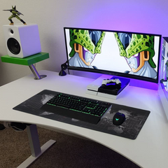 World Map Large Gaming Mouse Pad – Extended XXL Desk Mat with Non-Slip Base & Ultra-Soft Surface (90x40cm)