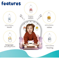 Maxi Baby Lion Musical Piano Activity Mat – Interactive Play Gym for Babies (2+ Months)