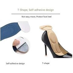 Heel Cushion Inserts & Shoe Pads for Women – Non-Slip Sponge Heel Grips | Soft Polyurethane Foam Insoles for Foot Pain Relief & Comfort