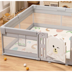 Baby Playpen | Indoor Outdoor Folding Baby Activity Center with Safety Fence