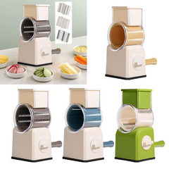 YD451369 3-in-1 Vegetable Slicer Cutter & Food Peeler – Multifunctional Kitchen Tool for Garlic, Cheese, Fruits & Nuts | Safe, Easy, Non-Slip Design