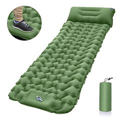 Ultra-Light Inflatable Camping Mattress – Waterproof & Moisture-Proof Sleeping Pad for Outdoor Adventures, Beach, Hiking & Travel