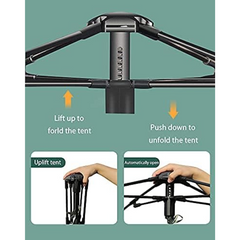 3-4 Person Pop Up Camping Tent – Waterproof, Windproof & UV-Protected Instant Family Tent for Hiking, Mountaineering & Outdoor Adventures