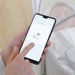 Deluxe 4-in-1 360° Sway Bassinet | Smart Soothing Cradle for Babies