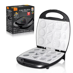 1400W Electric Biscuit & Cookie Maker | RAF R.260 Waffle & Breakfast Treat Machine – Non-Stick, Dishwasher Safe