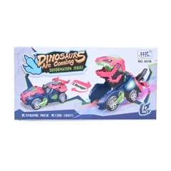 🦖 Dinosaurs Are Coming Deformation Car – Transforming Dino Car Toy with Lights & Music (For Ages 3+)