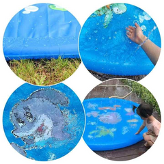Summer Fun Sprinkler Mats for Kids - Outdoor Splash Play Mat for Fun Water Games