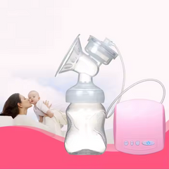 150ML Electric Breast Pump – BPA-Free, Food-Grade Silicone, 2-in-1 Breastfeeding & Massage Pump