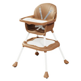 5-in-1 Baby High Chair | Convertible High Chair & Booster Seat | Study Table & Game Table