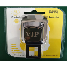 Premium DM-106 VIP Car Seat Belt Safety Buckle – Stainless Steel Seatbelt Clip for Universal Fit