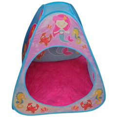 Pink Mermaid Pop-Up Tent for Kids - Durable, Easy Setup, Outdoor Play & Adventure