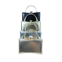 Elegant Metallic Mini Handbags – Set of 4 | Tidagifts Online Store
