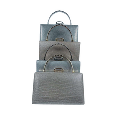 Elegant Metallic Handbag Set – Premium Style for Every Occasion