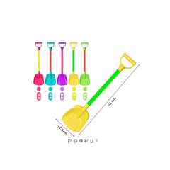 Kids Beach Spade – 52cm Colorful Plastic Sand Shovel Toy for Outdoor and Beach Play