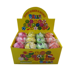 🎾 Sponge Rubber Hi-Bounce Balls – Super Bouncy, Colorful, and Fun Play Balls for Kids!