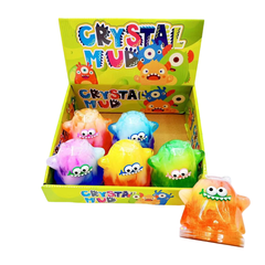 👾 Crystal Mud Monster Slime – Fun Colorful Gooey Toy for Kids!