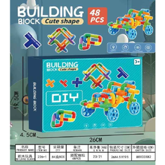 Pipe Building Toys for Kids | 72 PCS STEM Educational Blocks | Early Learning Tubular Pipes Set for Boys & Girls (Ages 3+) | Creativity & Motor Skill Development Toy by Tidagifts