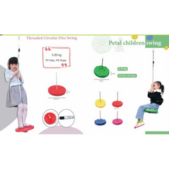 Multi-Functional Indoor & Outdoor Swing Set for Kids – Climbing Frame, Rope Ladder & Rings