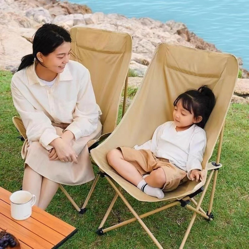 Oversized High Back Outdoor Folding Camping Chair – Sturdy, Comfortable & Portable