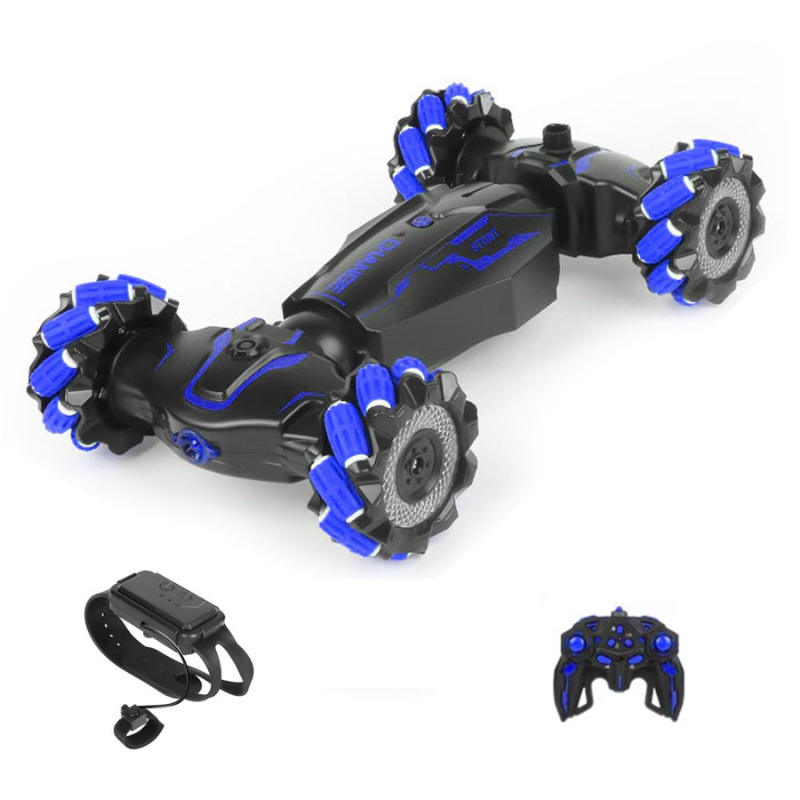 Remote Control Stunt Car – 2.4G Gesture & Watch Controlled RC Car | High-Speed Drift Toy