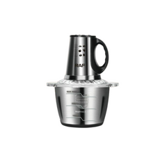 3L Stainless Steel Electric Food Processor & Meat Grinder – High Power, Double Blade