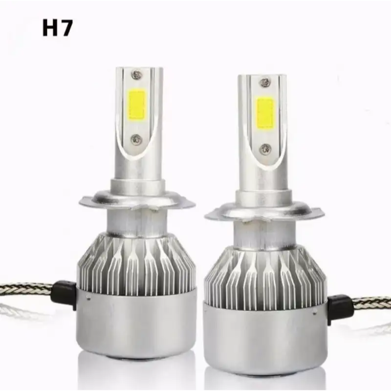 C6 LED H7 Headlight Bulb – Super Bright Car Headlamp Upgrade (12V, 6000K, 36W)