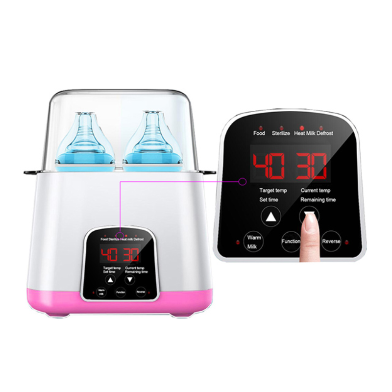 New Time Saver 5-in-1 Baby Bottle Warmer & Sterilizer – Fast Milk & Food Warmer, Bottle Sterilizer, and Water Heater