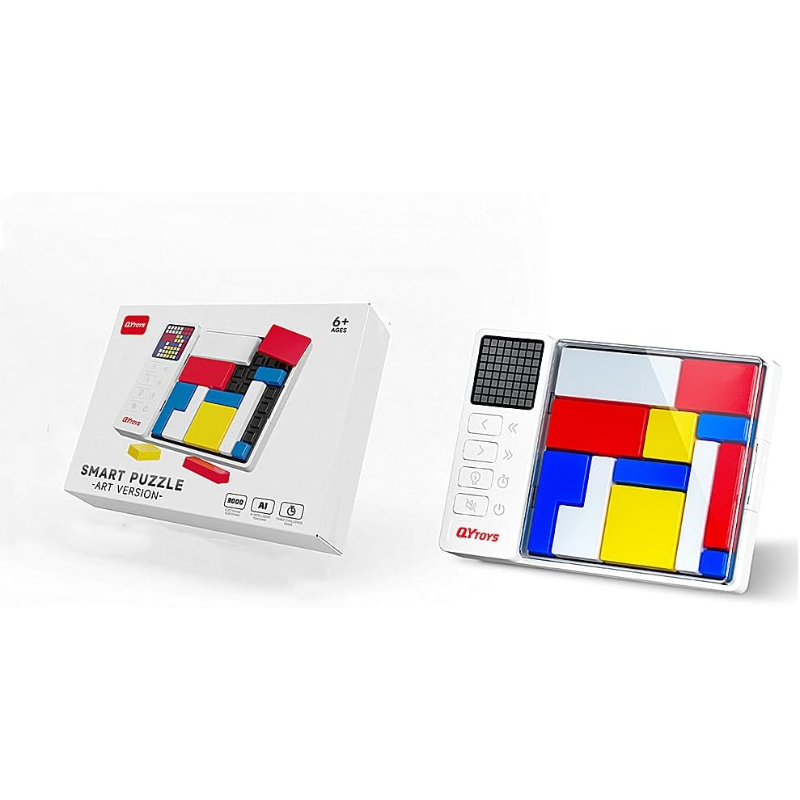 Smart 3D Russian Blocks Puzzle - Tangram Jigsaw Game for Kids | Educational Logic Puzzle Toy | Art Edition