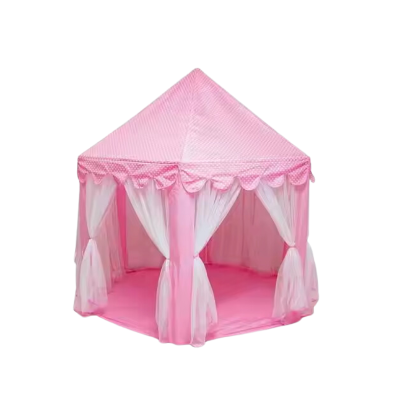 Princess Tent Girls Large Play House Kids Castle Play Tent with Star Lights – Indoor & Outdoor Fun for Children