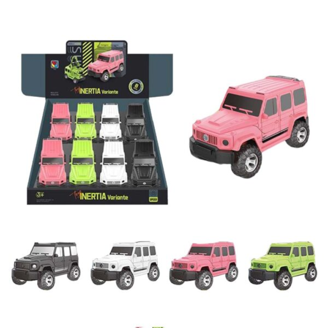 8 Pcs Inertia Variante Robot Car Set – Transforming Inertia-Powered Cars for Kids